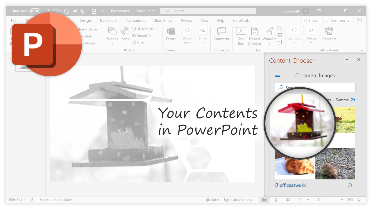 Content Chooser for Office, PowerPoint